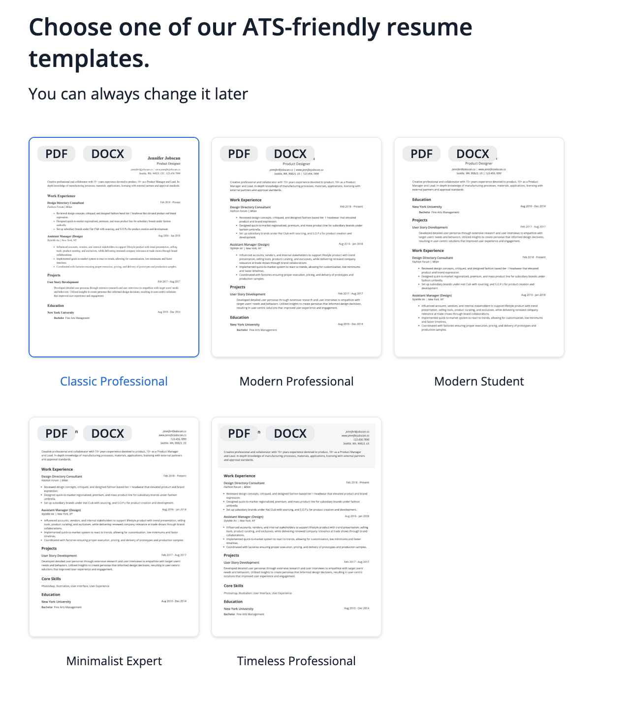 jobscan template