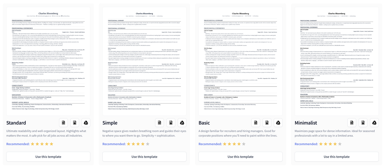 rezi templates