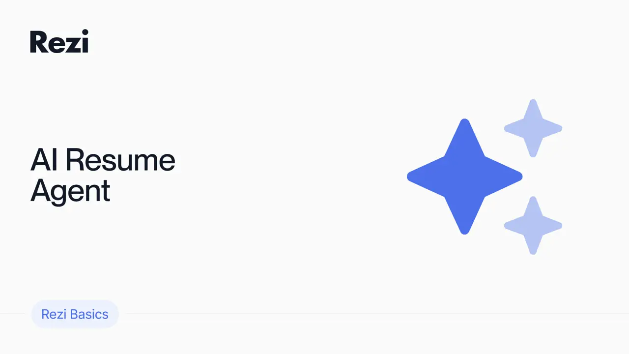 AI Resume Agent Rezi